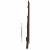 Keralit Eindkap En Connector Rechts 2817 Bruin Eiken Met Houtstructuur 5st