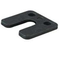 GB Hogedrukplaat 70x70x5mm Met Sleuf 48st 34845B