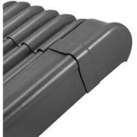 Ecolor ML-Topgevelstuk Rechts Donkergrijs