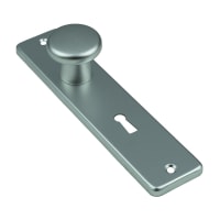 AMI Kortschild Met Knop En Sleutelgat 180/41 RH SL56 Aluminium F1