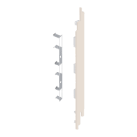Keralit Eindkap En Connector Rechts 2819 Sandcream Pure Mat RAL 9001 5st