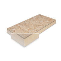 Dewin OsbPIR Plaat 50+9mm 244x60cm Rd=2,27 Met Alukraft FSC Mix 80%