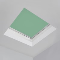 Fakro Verduisterend Rolgordijn Platdak ARF/D II Z-Wave 06K 90x120cm Elektrisch Exclusief Toebehoren Kleur Lichtgroen (059)