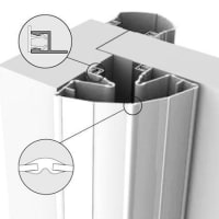 Ellen Finprotect Plus 50/90mm 250cm Breed/Smal Wit
