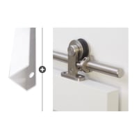 Skantrae Hang&Sluitwerkpakket 547SSL Delta RVS En Set Deurgrepen Vernal 50 RVS