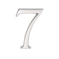 Skantrae Huisnummer Chroom Nr 7 Titanium