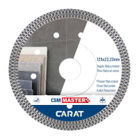 Carat Diamantzaagblad CSM Master 125x22,23mm Tegels/Natuursteen 1st
