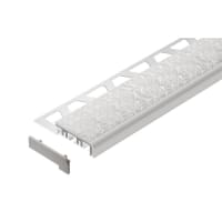 Schlüter TREP-V42 Eindkap Links En Rechts PVC Lichtgrijs E/TV42HG