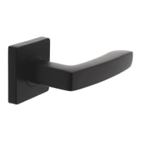 Intersteel Deurkruk Minos Op Rozet 1 Paar 55x55x9.5mm 7mm Nokken Zwart
