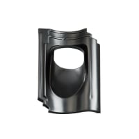 Ubbink Dakdoorvoerpan OVH Van Oordt/KDN206 131mm 25-45 Graden 1-pans Zwart