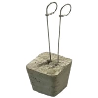 Betonstelblokje Met Draad Vlak 30mm 300st