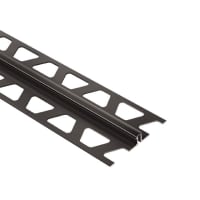 Schlüter DILEX-BWS Bewegingsvoegprofiel 11mm 250cm PVC/CPE Grafietzwart BWS110GS