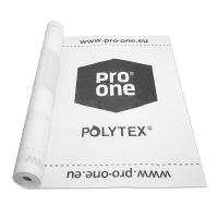 ProOne Dak- en Gevelfolie Plus 1,5x25m Damp-Open Waterdicht