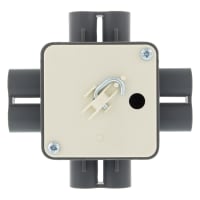 Attema Centraaldoos 5/8 Met Deksel Grijs