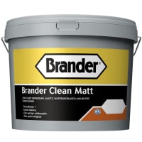 Brander Clean Matt Muurverf 5L Wit