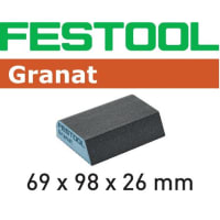 Festool Schuurblok 69x98x26 120 CO GR/6 Granat