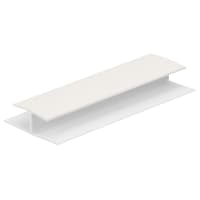 Heering H-Verbindingprofiel 10mm 520cm Wit