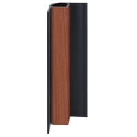 Keralit Inwendig Hoekprofiel 400cm Californian Redwood Classic Nerf