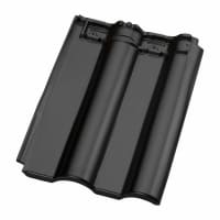 Wienerberger Modula Dakpan Zwart Edelengobe 745