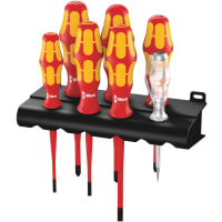 Wera Schroevendraaierset 160 iS/7 Kraftform Plus Serie 100 7-Delig