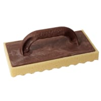 Super Prof Schoonmaakspons 280x140x35mm Gegolfd Met Kunststof Handgreep