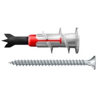 Fischer Duoblade S Gipsplaatplug Met Schroef 20st 545678