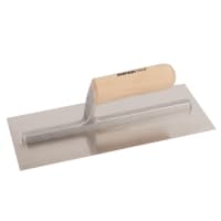 Super Prof Raapspaan 280x120x0,7mm RVS Met Houten Greep