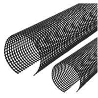 POLY-NET Gootdrain R178/0 110-150 3m Zwart