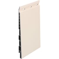 Keralit Sponningdeel Potdeksel 177mm Sandcream Pure Mat Ral 9001 Lengte 600cm