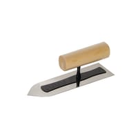 Super Prof Japanse Pleisterspaan 210x65x0,3mm Punt RVS Met Houten Greep