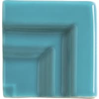 Hoek Rivièra Angulo Marco Cornisa Altea Blue 5x5cm Glanzend