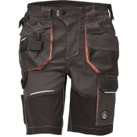 Cerva Werkshort Emerton+ Kort Maat 48 Antraciet/Oranje