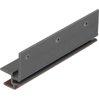 Keralit Dakrandmontageprofiel 10mm 600cm Golden Oak Classic Nerf