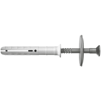 Fischer Nagelplug N-S D 6x40/10mm Met Verzonken Kop/Neopreen Ring RVS A2 50st 50367