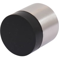 Oxloc Deurbuffer 27mm RVS/Rubber Wandmontage