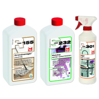 HMK M521 Natuursteenonderhoudsset Met R155, S232 En P301 250ml