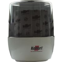 Kelfort Dispenser Voor Poetspapier Met Transparante Kap 460mm Wit