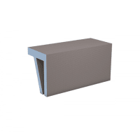 Wedi Sansoasa Zitbank 1 Recht 900x380x454mm