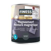 Finess Magneetverf Acryl Binnen 1L Grijs