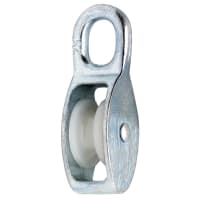 DX Katrol Nylon 10mm Wiel Verzinkt