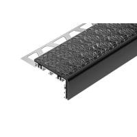 Schlüter TREP-V60 Draagprofiel R10 9mm 300cm Alu Bruut Mat Geanodiseerd Voegengrijs TVL60FG90/300