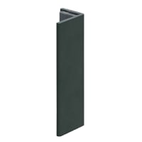 Keralit Eindprofiel Voor Dakrand 17mm Timbergreen Pure Mat RAL 6009 Lengte 400cm