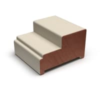 Hardhout Montagekozijn Stomp 56x115mm Hoogte 231.5cm Biko Wit Gegrond FSC Mix 70%