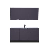 Procasa Keuken 180cm Compleet Dark Grey