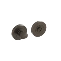 Intersteel WC-rozet Rond 10mm Zamak Antracietgrijs
