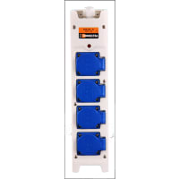 Connectra Contactblok Haaks 3x2.5mm² Kabellengte 10m