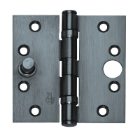 BSW Kogellagerscharnier 802 89x89x2,5mm Met Rechte Hoek BB VH RVS