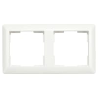 ION Industries J1 Afdekraam Inbouw 2-voudig Alpinewit 1st