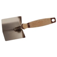 Super Prof Hoekschop Eco Pure Inwendig 80x60mm RVS Scherp Met Handgreep Leer