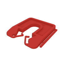 Milli-Max Uitvulplaatje 5mm 80st Rood